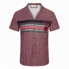 Gucci Men's Short Sleeve Shirts 62