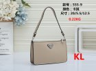Prada Normal Quality Handbags 131