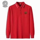 Versace Men's Long Sleeve Polo 03