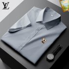 Louis Vuitton Men's Short Sleeve Shirts 45