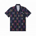 Gucci Men's Short Sleeve Shirts 52