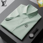 Louis Vuitton Men's Short Sleeve Shirts 43