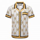 Gucci Men's Short Sleeve Shirts 73